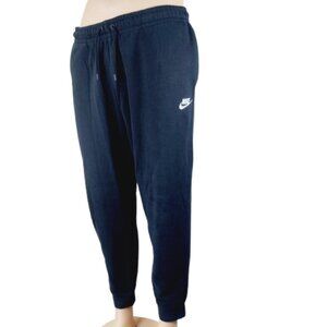 Nike Men's Black Sportswear Club Fleece Drawstring Jogger Pants Size L